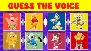 Guess The CARTOON CHARACTER by The Voice | Guess The Voice