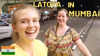 SHOWING MUMBAI TO MY FRIEND AND MAKING HER TRY INDIAN STREET FOOD!  ▹JenniJi