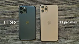 iPhone 11 pro vs iPhone 11 pro max speed test