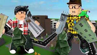 VELHOTE E NOVOTE ENGOLIRAM A CIDADE DO ROBLOX E FICARAM GIGANTES!!