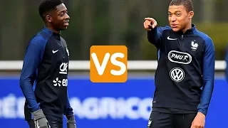 Ousmane Dembele VS Kylian Mbappe | Amazing Dribbling Skills (Who Is The Best?)