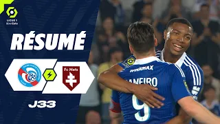 RC STRASBOURG ALSACE - FC METZ (2 - 1) - Highlights - (RCSA - FCM) / 2023-2024