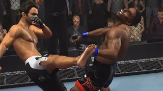 UFC UNDISPUTED 2009 FUNNY/BRUTAL RAGDOLL KNOCKOUTS COMPILATION PT.2