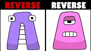 Reverse Unifon VS Reverse Unifon Alphabet Lore | Part 2 (Ƶ-A...)