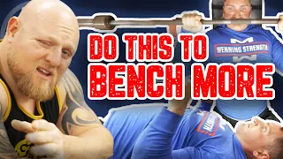 Matt Wenning Bench Press Secret! (Avoid Pressing Injury With JM Press|JM Blakley|Westside Barbell)