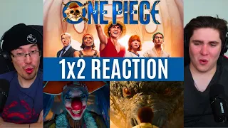 REACTING to *1x2 One Piece* BUGGY THE CLOWN!! (First Time Watching) TV Shows