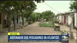 Consternación en Soledad, Atlántico, por asesinato de dos pescadores - Agosto 1 de 2013