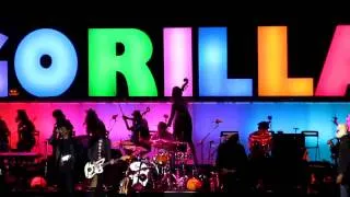 GORILLAZ-- " Dirty Harry" HD (End) Ft Bootie Brown @ Oracle Arena