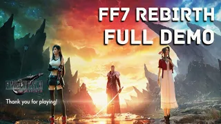 Final Fantasy 7 Rebirth Full Gameplay Demo - Latest Showcase from MCM Comic Con