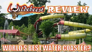 Wildebeest Review, Splashin' Safari Award-Winning Water Coaster | World's Best Water Slide?