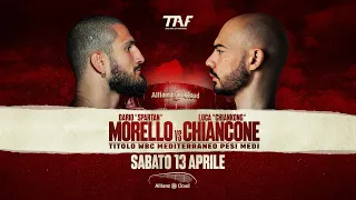 TAF - The Art of Fighting 5 | Dario Morello vs Luca Chiancone | WBC Mediterraneo pesi medi 13/04/24