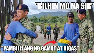 PARA MAY PAMBILI NG GAMOT AT BIGAS KATUTUBONG DI MABENTA SA PALENGKE ANG SAGING SA PULIS NA LUMAPIT