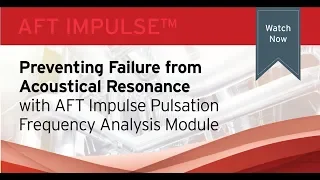 Preventing Failure from Acoustical Resonance with AFT Impulse Pulsation Frequency Analysi