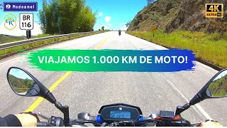 Viajamos 1000 km de moto! Honda Titan e Yamaha FZ25 - Registro/SP até Paraty/RJ (4k)