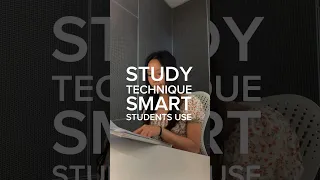 THE STUDY TECHNIQUE SMART STUDENTS *DON’T* TELL YOU