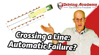 Will You Automatically Fail Your CDL Road Test for Crossing a Line? - Driving Academy