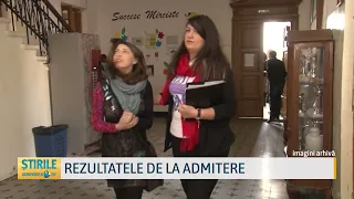 Rezultatele de la admitere