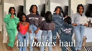 Fall Basics Try On Haul ft White Fox Boutique | RIKKI LEE
