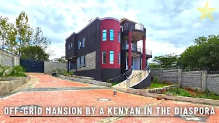 She Built This Dream Home Ksh.11,900,000 While Living In The USA  💯Off-Grid 5 Bedroom+Cost Breakdown