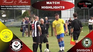 Winslow United vs Moulton FC (MATCH HIGHLIGHTS) 16/09/23