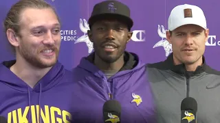 Reaction to TJ Hockenson, Kwesi Adofo-Mensah, & Kevin O'Connell's Wednesday Press Conferences