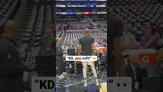 Kevin Durant Shuts Down Fan Who Yelled ‘KD, You Soft!”