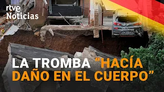 ALEMANIA: Testimonios de ESPAÑOLES que están viviendo las GRAVES INUNDACIONES I RTVE Noticias