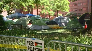 Pro-Palestine protest continues on George Washington University campus