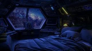 Escaping the Galaxy | Living in Calm Space | Balanced Soothing Space Sounds for Sleep (10 Hours)