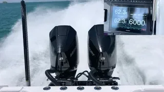 28 FLORIDIAN Running TWIN 300 Mercury Outboards