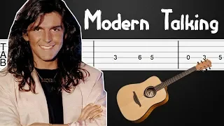 Youre My Heart You`re My Soul - Modern Talking Guitar Tabs, Guitar Tutorial, Guitar Lesson