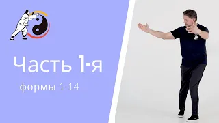 Тайцзицюань стиля У. 108 форм. Часть 1-я (1-14)