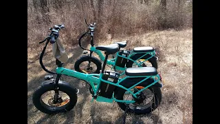 Wildeway FW11E & W11S E Bikes-Gets to mid 30's MPH and can go 100 or more miles range!! $1400