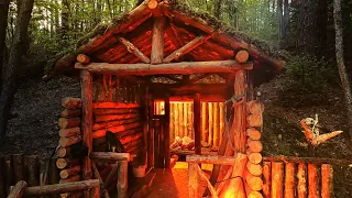 СТРОЮ ЗЕМЛЯНКУ МЕЧТЫ | 2 ДНЯ В ЛЕСУ | БУШКРАФТ| BUSHCRAFT | FOREST SURVIVAL | DUGOUT SHELTER