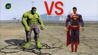 cosmic armor superman vs cosmic immortal hulk gtav  #gtav#gta5#hulk#cosmicarmoursuperman#vs