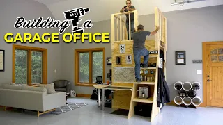 Building a fun and practical garage office