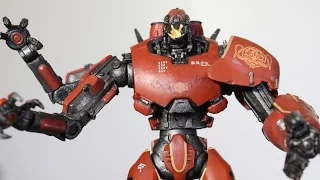 NECA Pacific Rim CRIMSON TYPHOON figure review