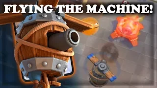 How to Use and Counter Flying Machine | Clash Royale