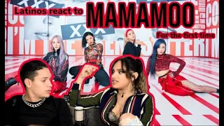 Latinos react to MAMAMOO - HIP for the first time😍👏| reaction video FEATURE FRIDAY✌