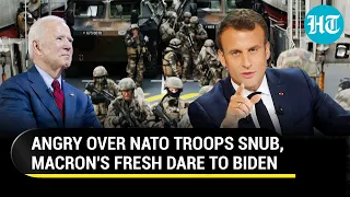 Putin's War Divides NATO Nations; Macron Warns Against Russian Assets Seizure, Challenges Biden