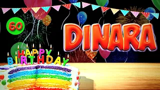 Dinara Happy Birthday Song | Today Is Your BIRTHDAY 🥳 🎂 (Dinara Official video)