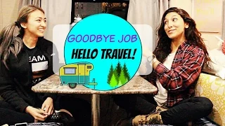 Young Female QUITS HER JOB TO TRAVEL FULL TIME! Camper Living Q&A | Hobo Ahle