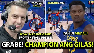 FINALS! Grabe! History para sa Pilipinas! │Philippines vs Jordan 19th Fiba Asian Games