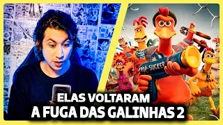 A FUGA DAS GALINHAS 2 Trailer Brasileiro (2023) | REACT DO MORENO