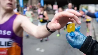 London Marathon swaps plastic bottles for edible Ooho drinks capsules