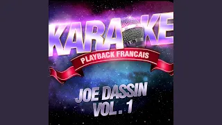 Le Café Des Trois Colombes — Karaoké Playback Avec Choeurs — Rendu Célèbre Par Joe Dassin