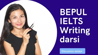 BEPUL IELTS Writing darsi | Discussion inshosi