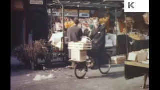 1950s Soho, London, Colour Footage