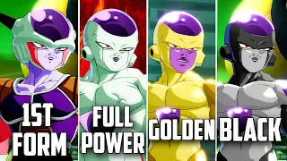 Dragon Ball FighterZ: Frieza 1st Form, Final Form, Full Power, Golden, Black