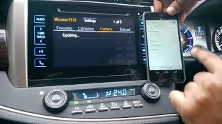 Toyota Crysta MID & Navigation - 2.How to register new bluetooth device